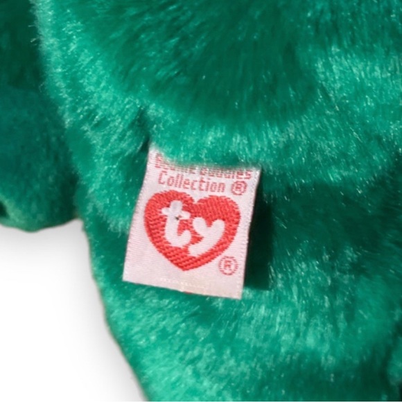 Vintage 1998 Ty Beanie Babies Erin The Bear Beanie Buddies Collection 14” - Picture 4 of 5